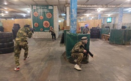 Сборная БГТУ Чемпион по лазертагу в турнире среди образовательных организаций высшего образования "Вперёд к Победе!"